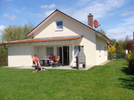 Terrasse Ferienhaus Nordsee